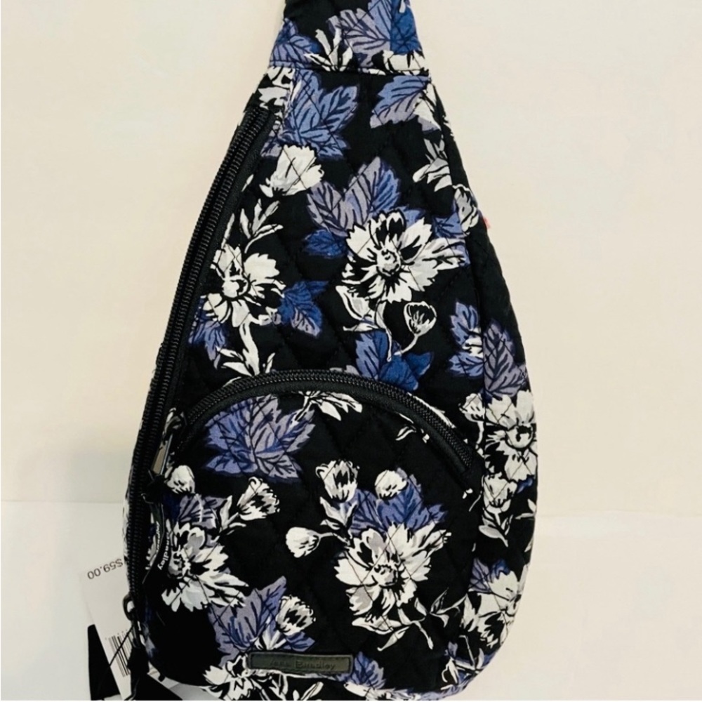 Vera Bradley Essential Sling Backpack/ Frosted Floral